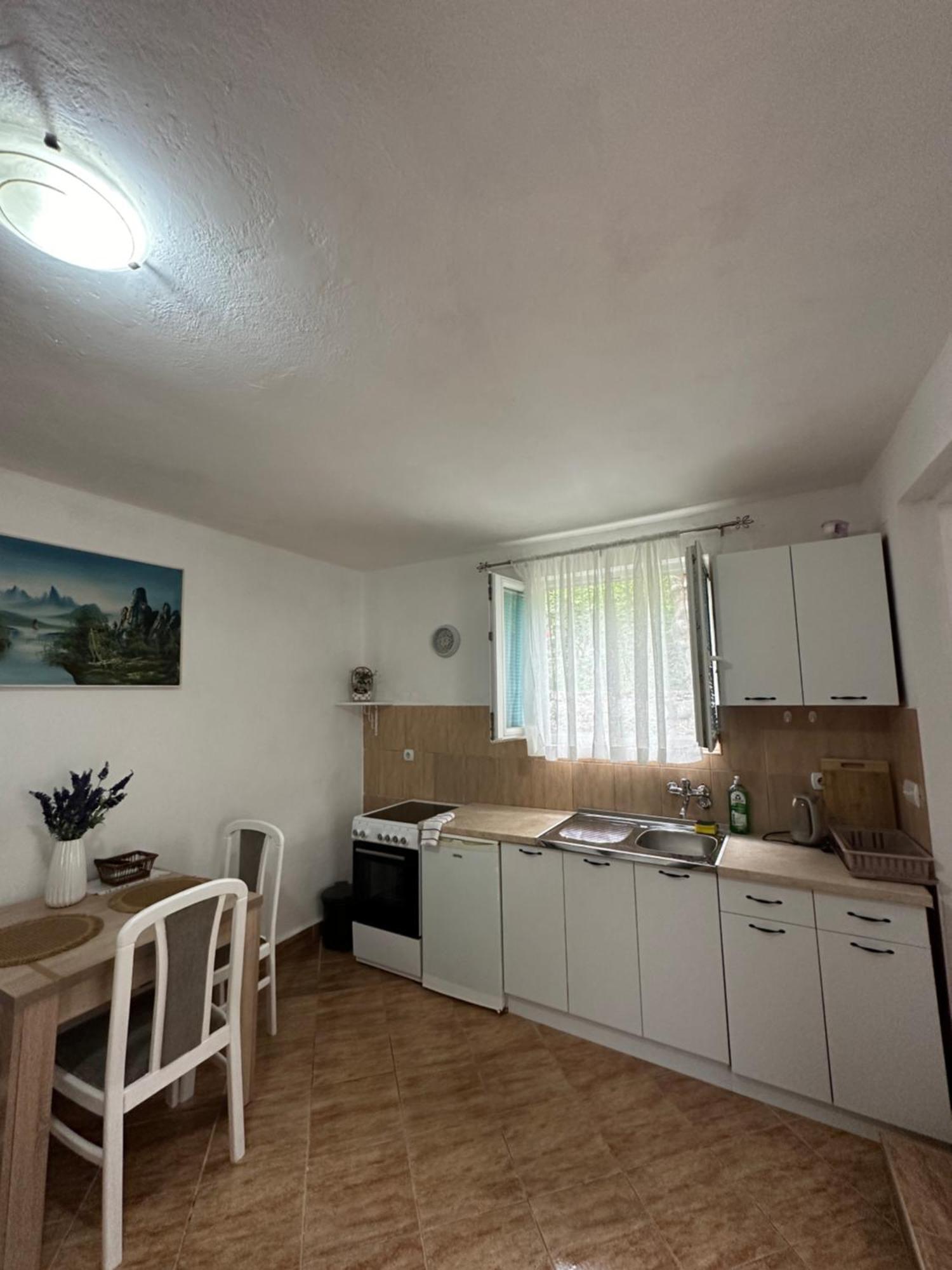 Apartman Nina Рисан Экстерьер фото